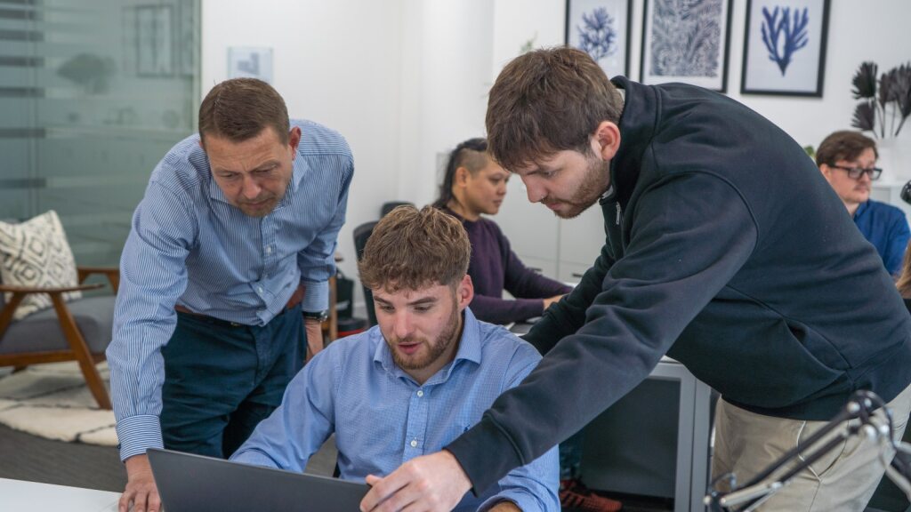 A photograph of the Crypto Tracing Experts team.